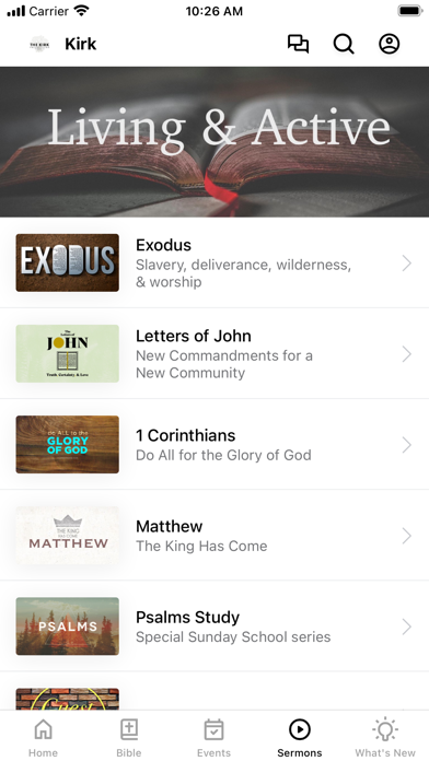 The Kirk Presbyterian Screenshot