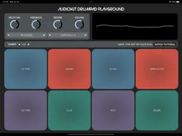 Game screenshot AudioKit Drum Pad Playground apk