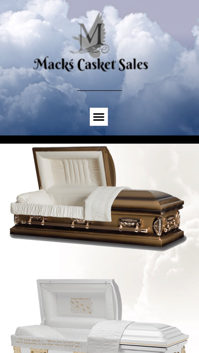 Macks Casket Sales Screenshot