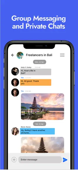 Game screenshot FoneMe Messenger apk