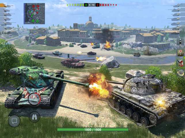 ‎World of Tanks Blitz: 3D char Capture d'écran