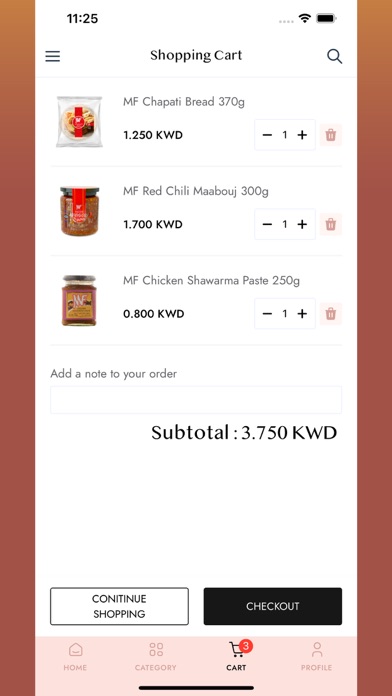 MF Food Screenshot