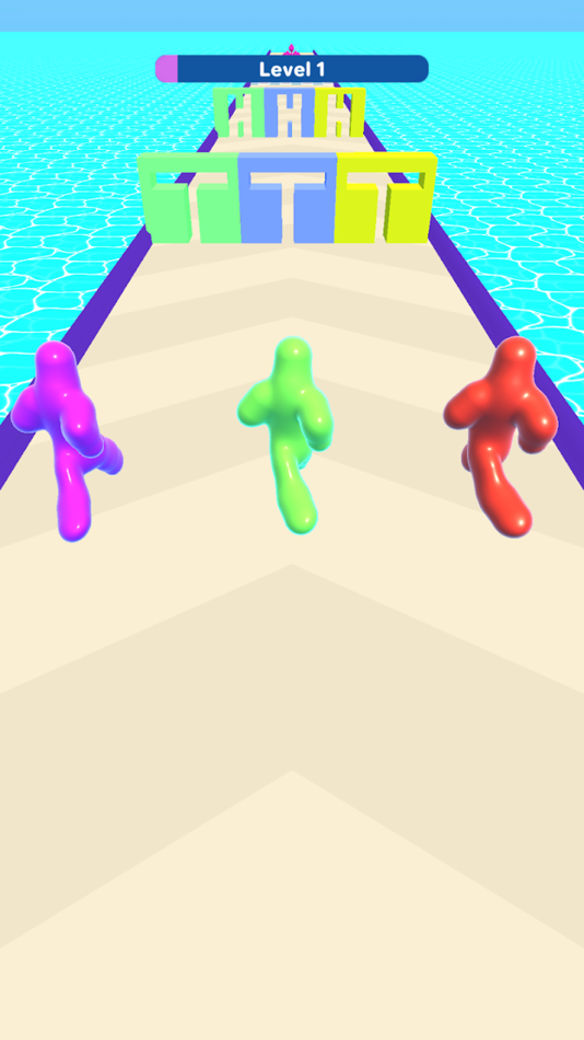 #5. Alphabet Blob Runner (iOS) 由: Yusuf Bektas