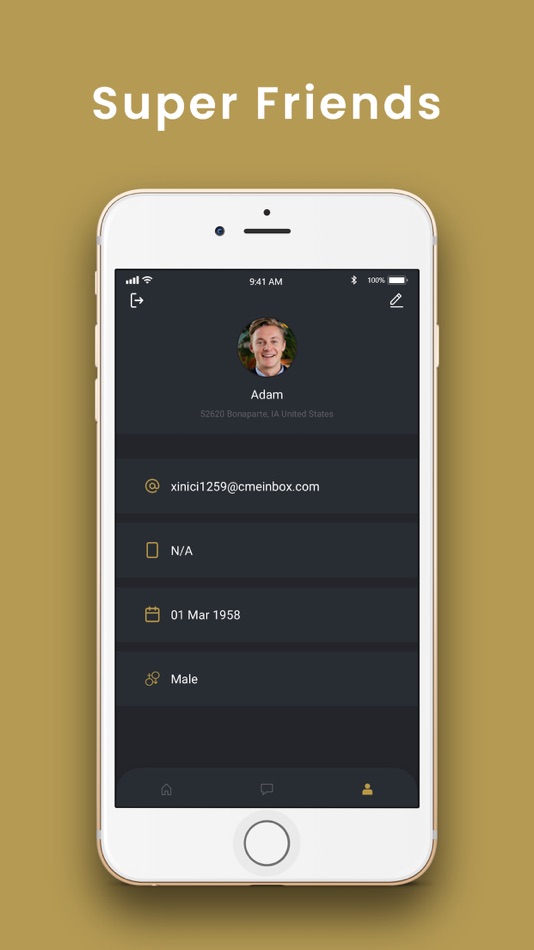 #5. Super Friends App (iOS) 由: Davison Design & Development, Inc.