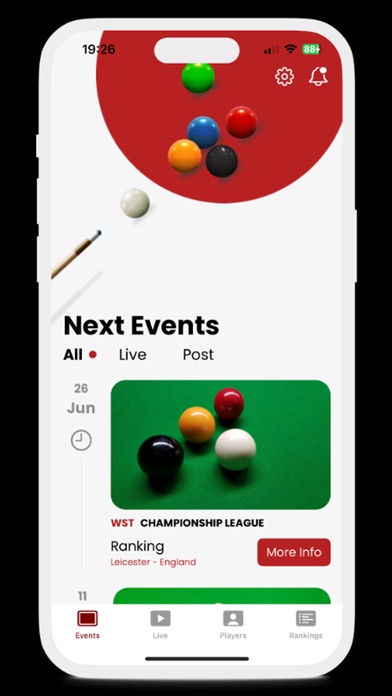 Snooker Live Screenshot