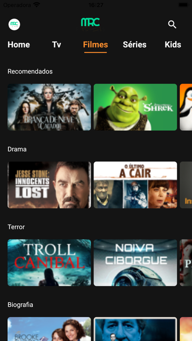 MRC Filmes Screenshot