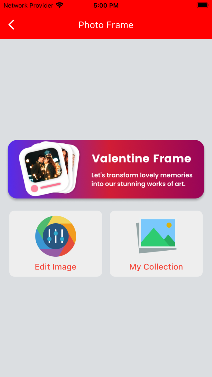Valentine Day Photo Frame 2024
