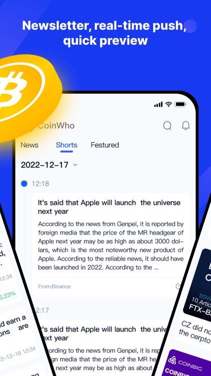 CoinWho: Crypto Tracker & News screenshot-6