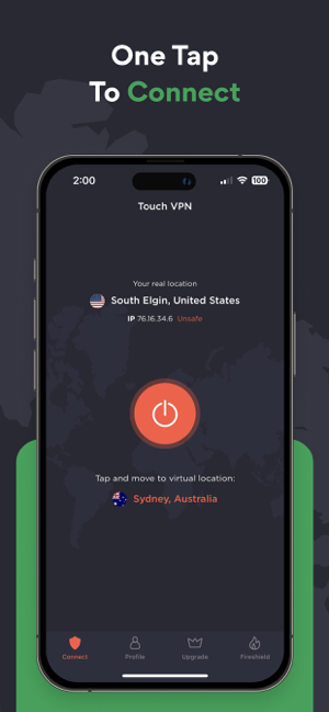 ‎TouchVPN - Fast VPN Capture d'écran