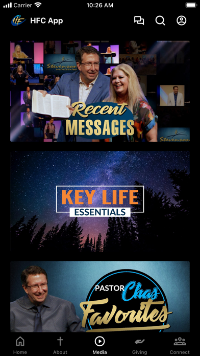 Houston Faith Church. Screenshot