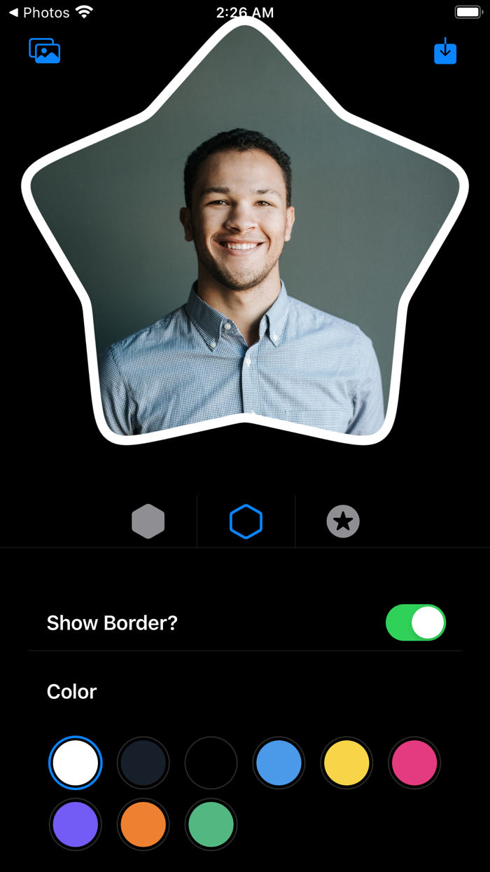 ProfileShapes for Twitter