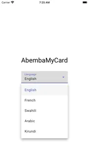 abembamycard iphone screenshot 1