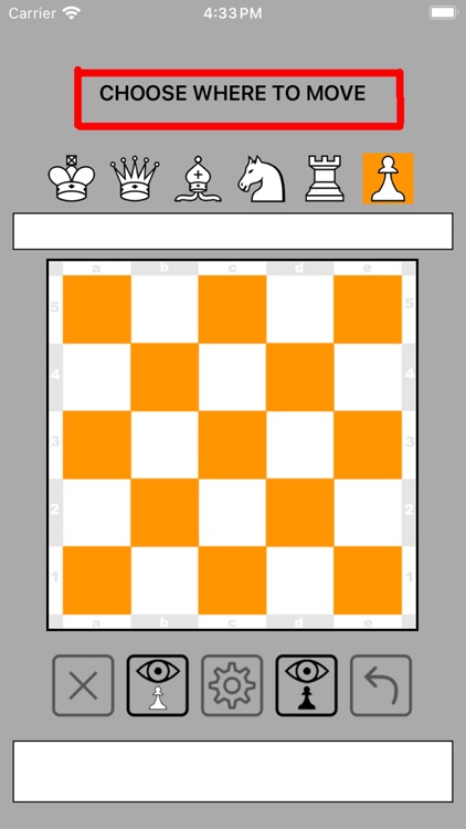 Blindfold Chess 5x5 screenshot-3