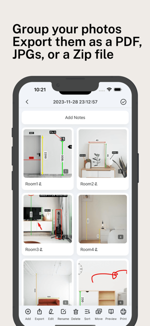 ‎SizeSnap - Markup measurements Screenshot
