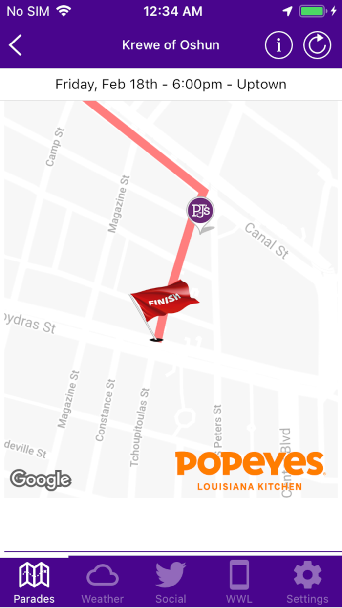 WWL Mardi Gras Parade Tracker