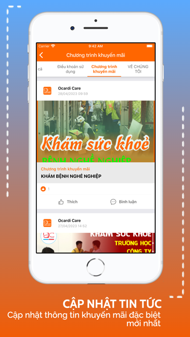 Ocardi Care Screenshot