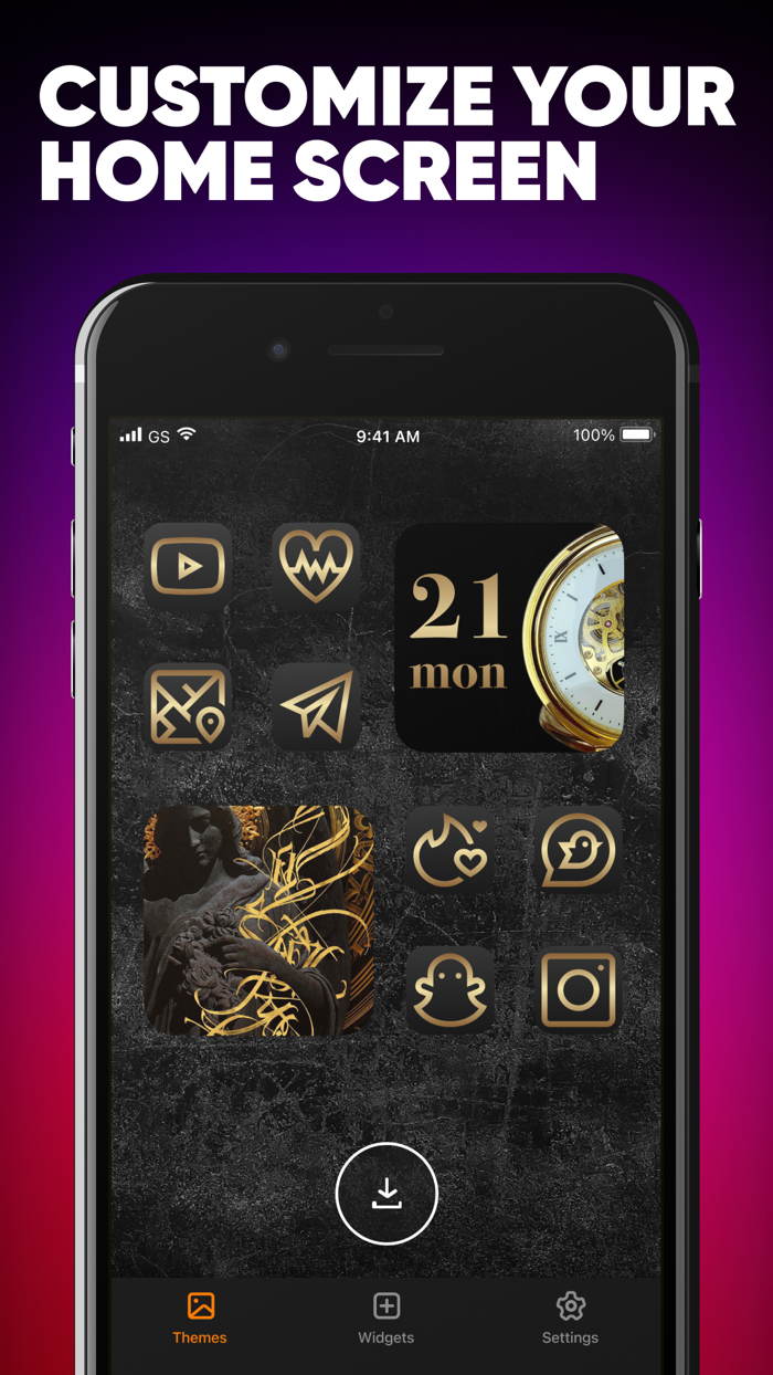 ThemeOn・widgets icons changer