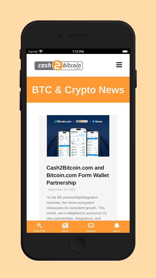 #4. Cash2Bitcoin ATM Locator (iOS) 由: Cash2Bitcoin