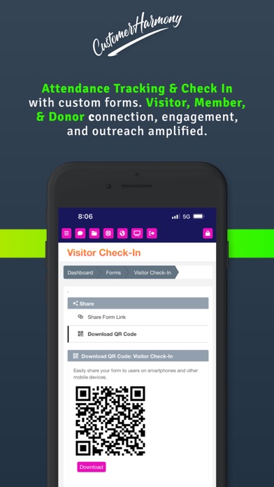 CustomerHarmony Screenshot