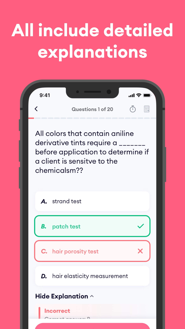Esthetician Exam Prep Practice