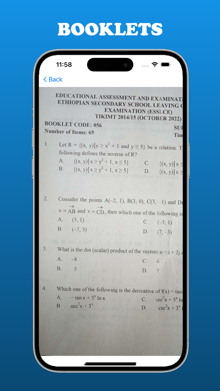 EUEE Math and SAT Solutions