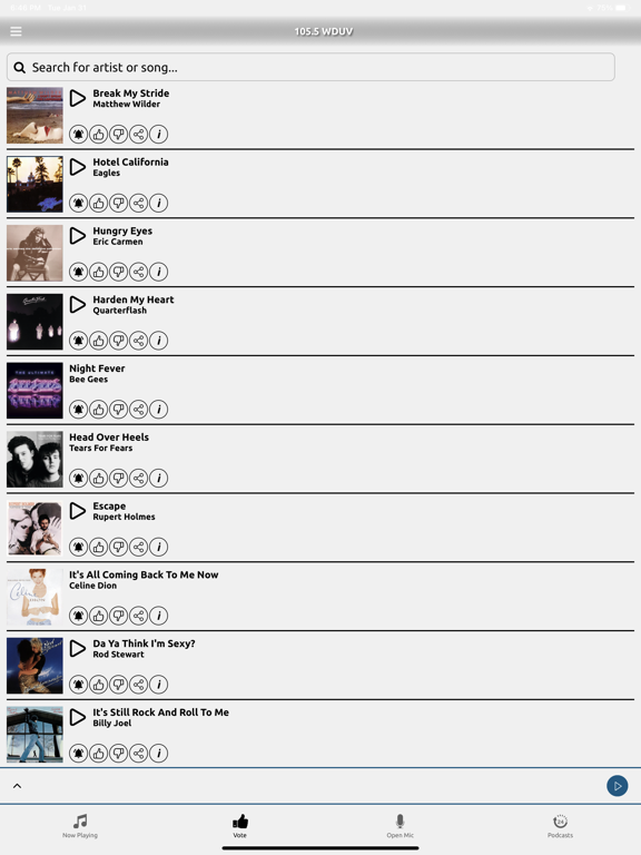 App screenshot