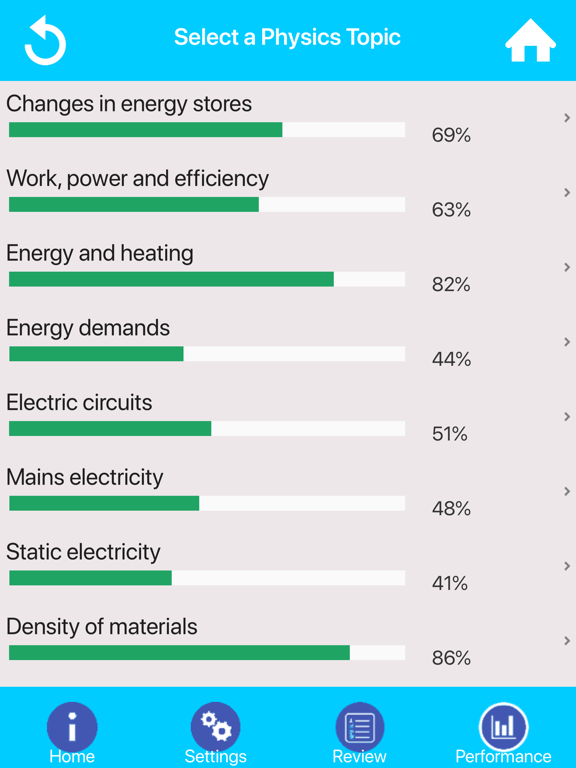 Screenshot #5 pour GCSE Physics Revision & Quiz