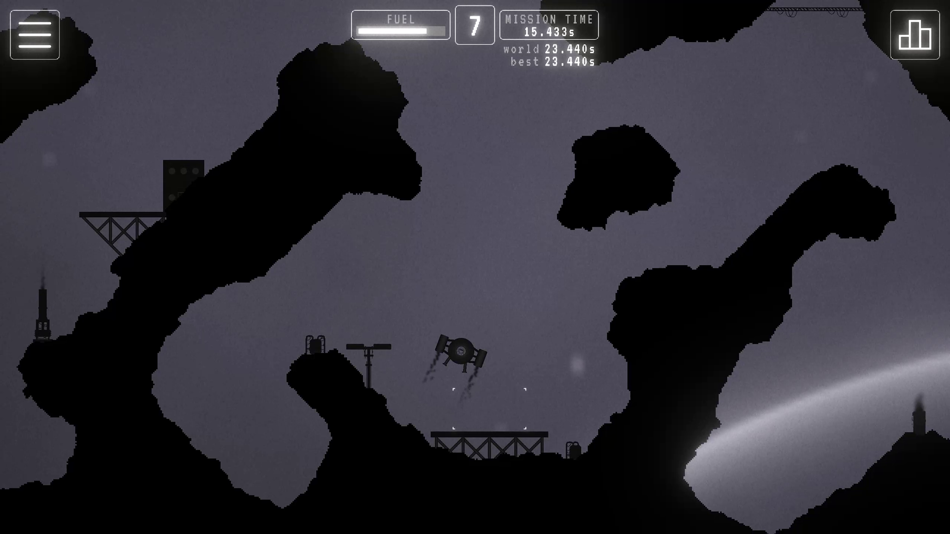 #1. Lunar Lander Mission (iOS) Podle: Top Secret Developments