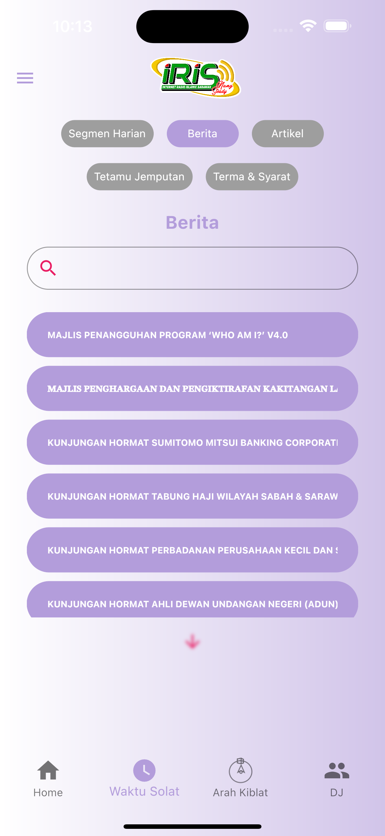 Misterine App