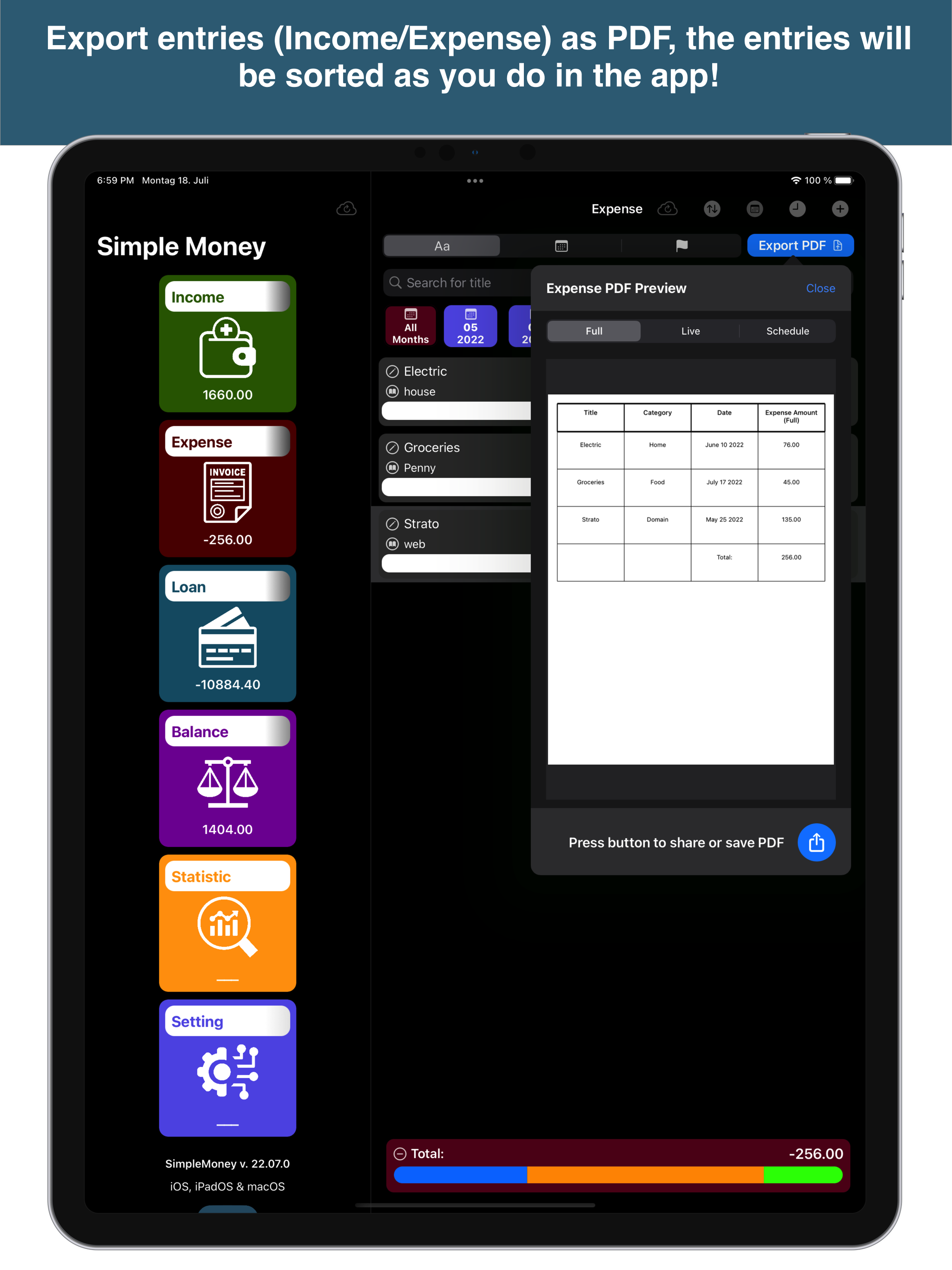 SimpleMoney screenshot 13