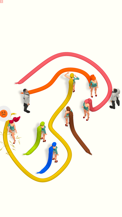 Hair Tangle 3D Screenshot