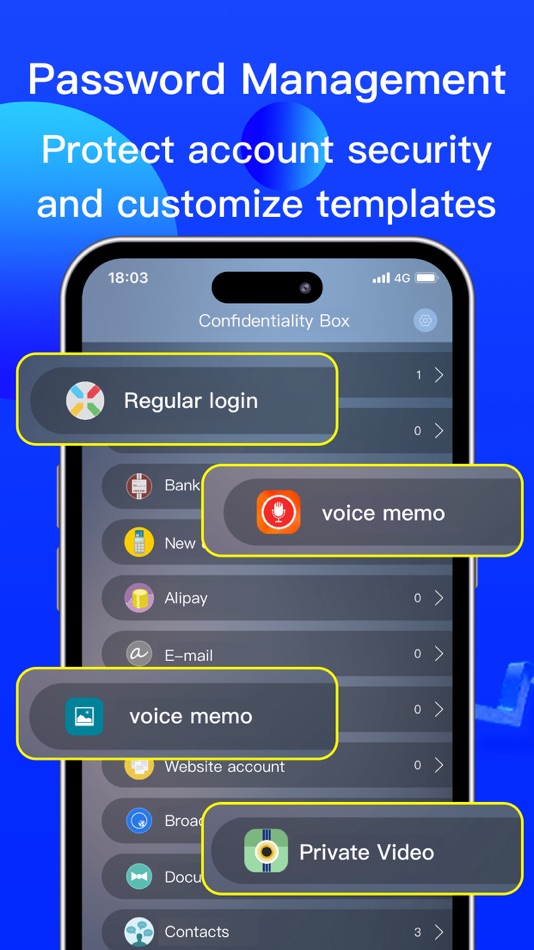 #2. SecretBox for securit password (iOS) 由: 广州天钧科技有限公司