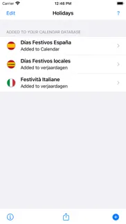 días festivos españa 2024 iphone screenshot 4