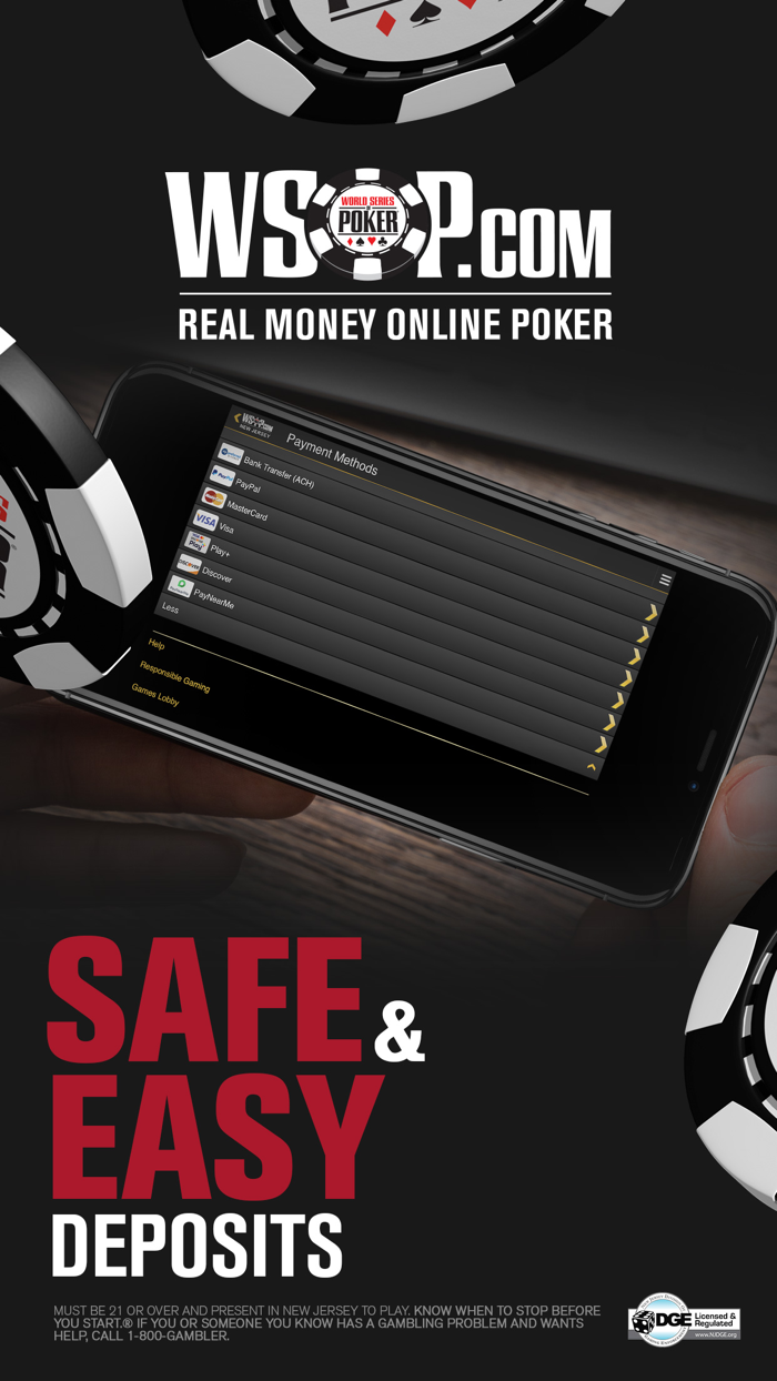 WSOP Real Money Poker – NJ