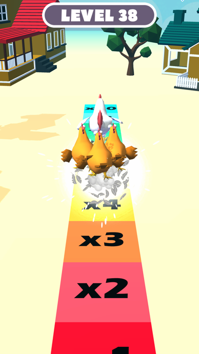 Chicken Runner 3D! Screenshot