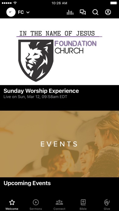Foundation Church Ohio Screenshot