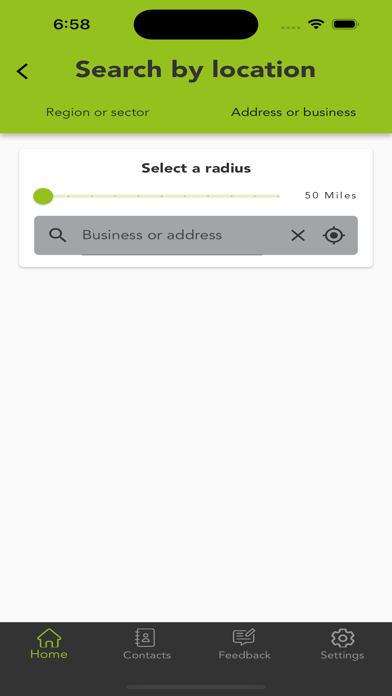 RSK Contact Screenshot