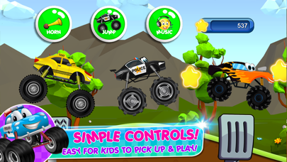 Monster Trucks Game for Kids 2 Screenshot