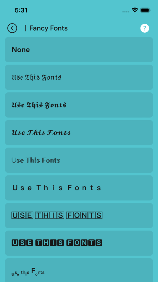 #6. Greenkey -Fonts theme keyboard (iOS) 由: FATIMA EL HANAFI