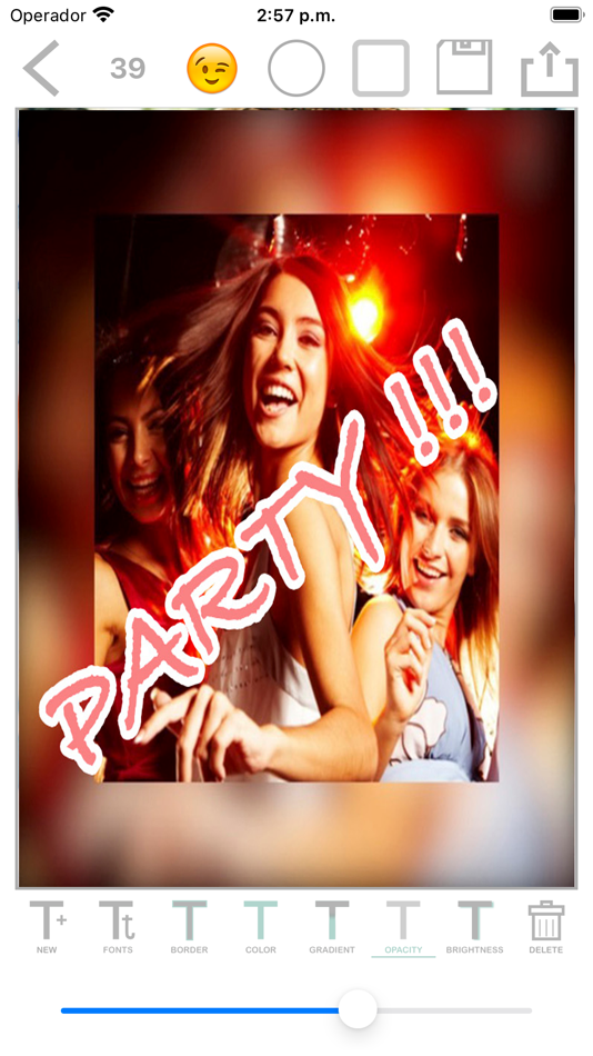 #1. Write on photos add text (iOS) 由: Mireia Lluch Ortola