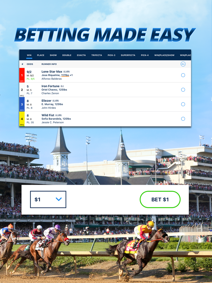 TwinSpires Horse Race Betting