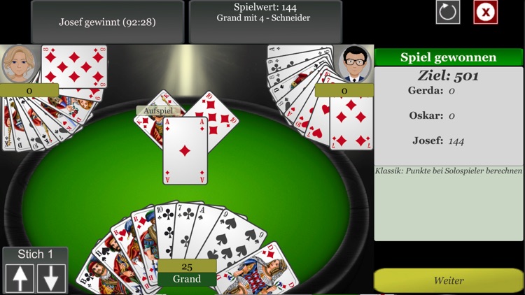 Skat Onkel - Offline Skatspiel screenshot-4