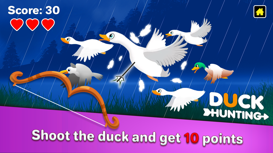 #2. Duck hunting games: bow hunter (iOS) 게시자: out thinking limited