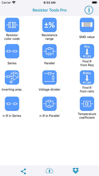 Screenshot #1 pour Resistor Tools Pro