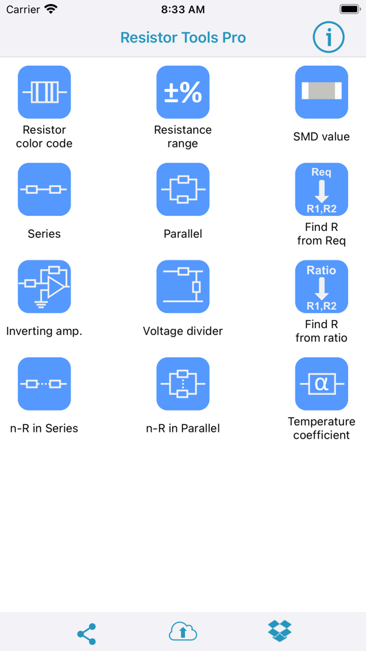 #1. Resistor Tools Pro (iOS) Podle: Siu Yuen Ho