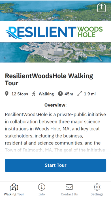 RWH Climate Walking Trail Screenshot