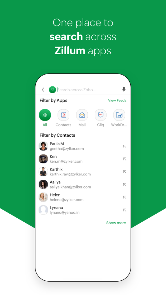 #2. Zillum (iOS) 来自: Zoho Corporation