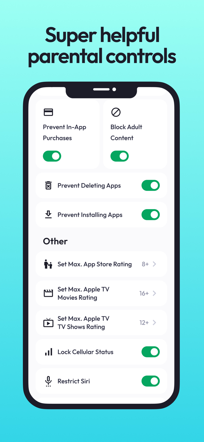Parental Control - Block Apps