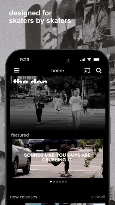 the den - skateboard videos Screenshot