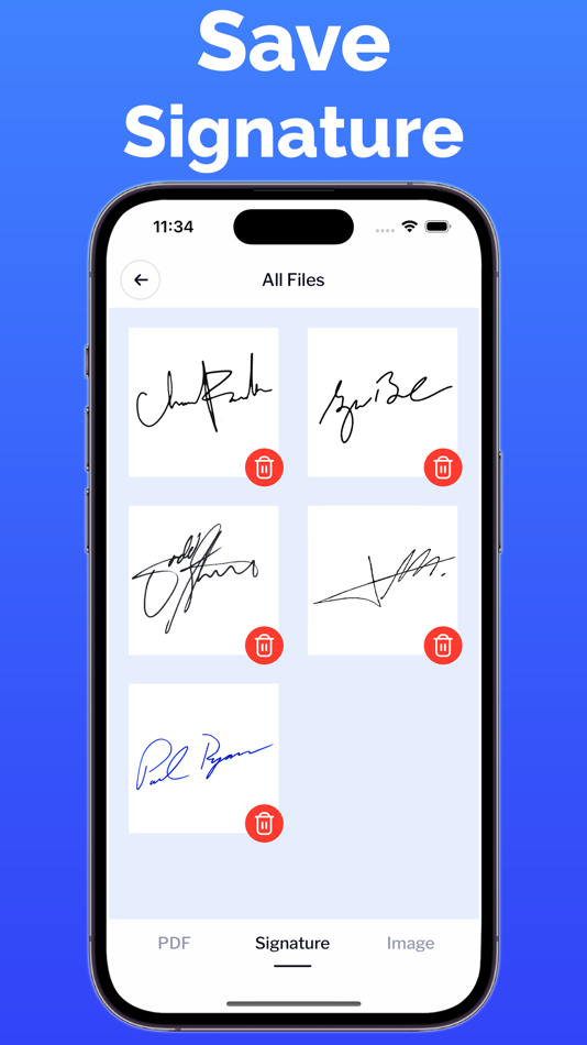 #3. iSignature - Scan Signature (iOS) Podle: Rajanibhai Sheladiya